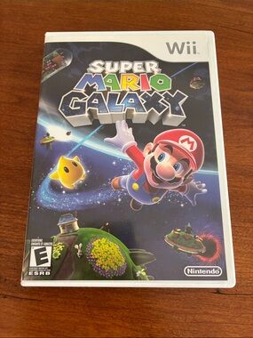 Wii Super Mario Galaxy Game